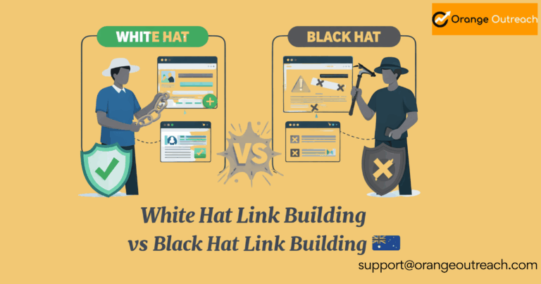 White hat vs black hat link building in Australia