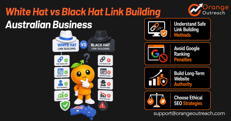 White hat vs black hat link building in Australia