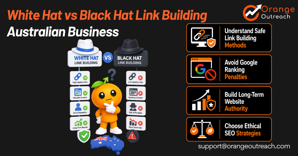 White hat vs black hat link building in Australia