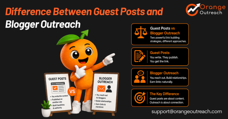 Difference between Guest post and blogger outreach